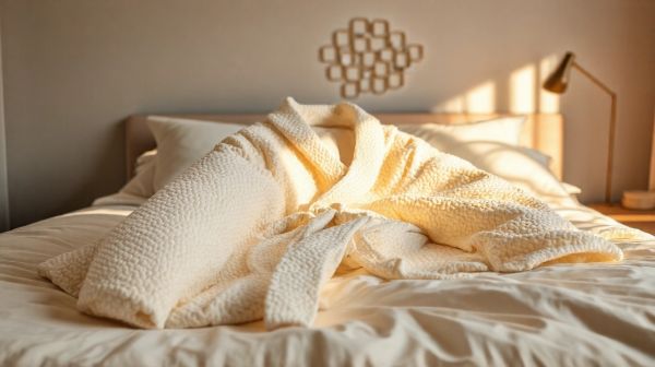 Pourquoi choisir un peignoir nid d'abeille pour un confort optimal